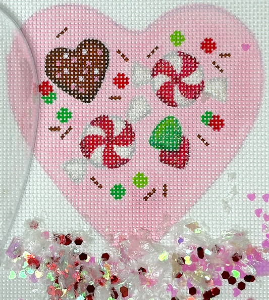 Kate Dickerson Pink Candy Heart