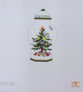 Spode Christmas Ginger Jar by The Gingham Stitchery