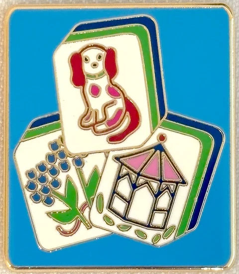 Accoutrement Designs English Country Garden Mahjong Magnet