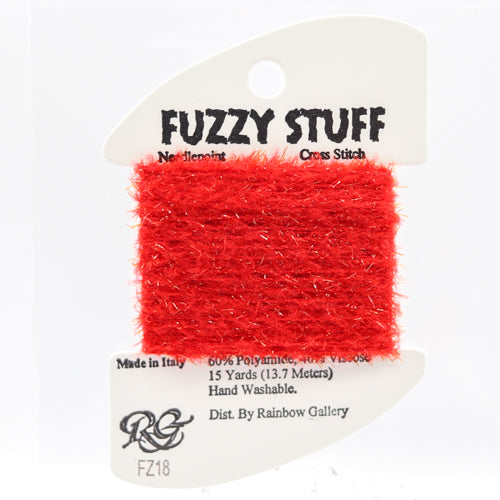 Fuzzy Stuff- Red FZ18