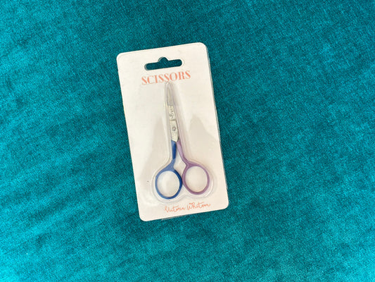 Blue and Purple Scissors by Victoria Whitson