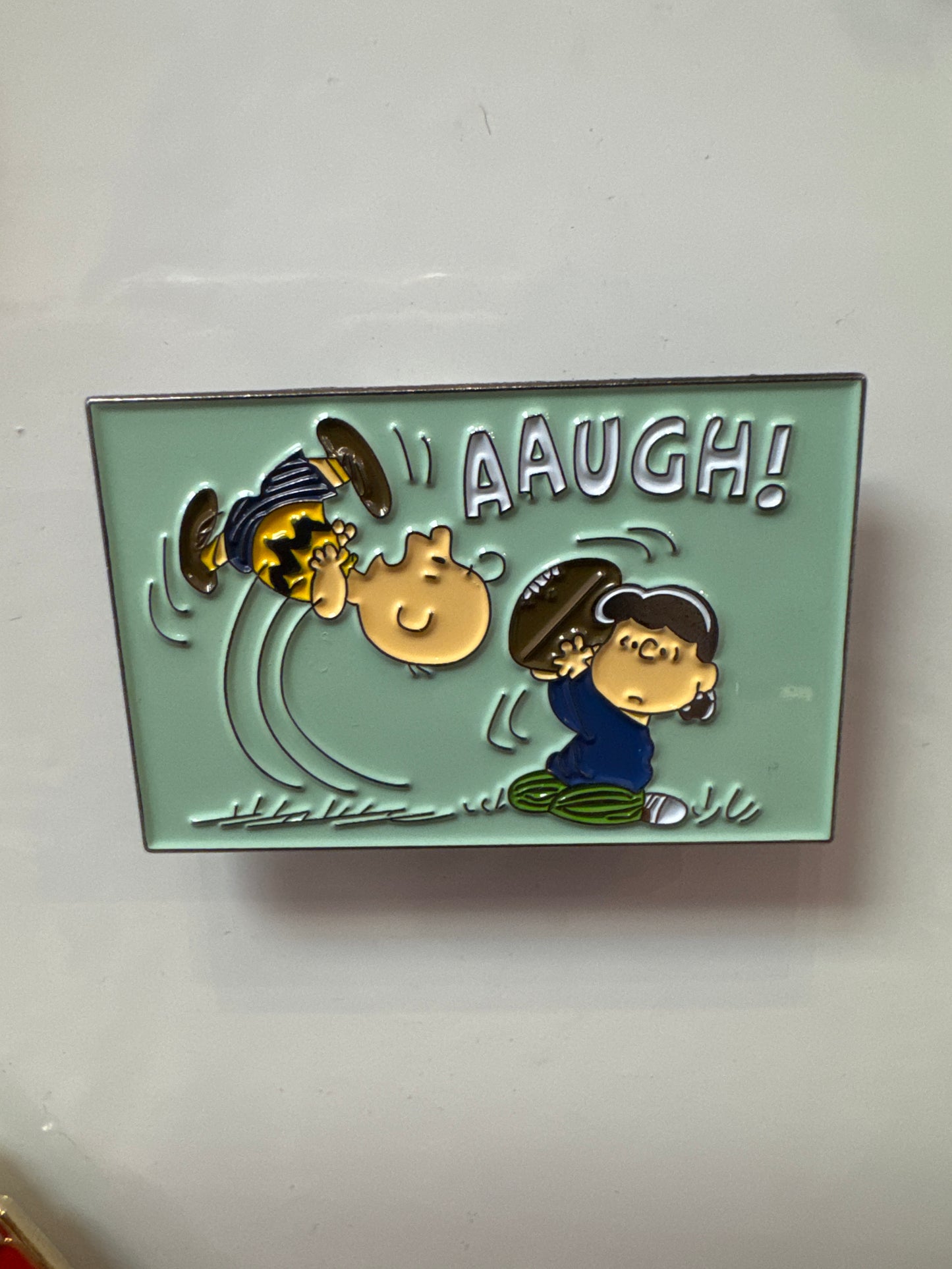 Aaugh Charlie Brown with Lucy Needleminder