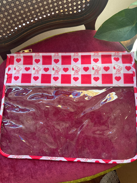 Valentine Medium PVC Project Bag