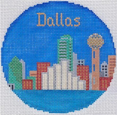 Dallas Travel Ornament