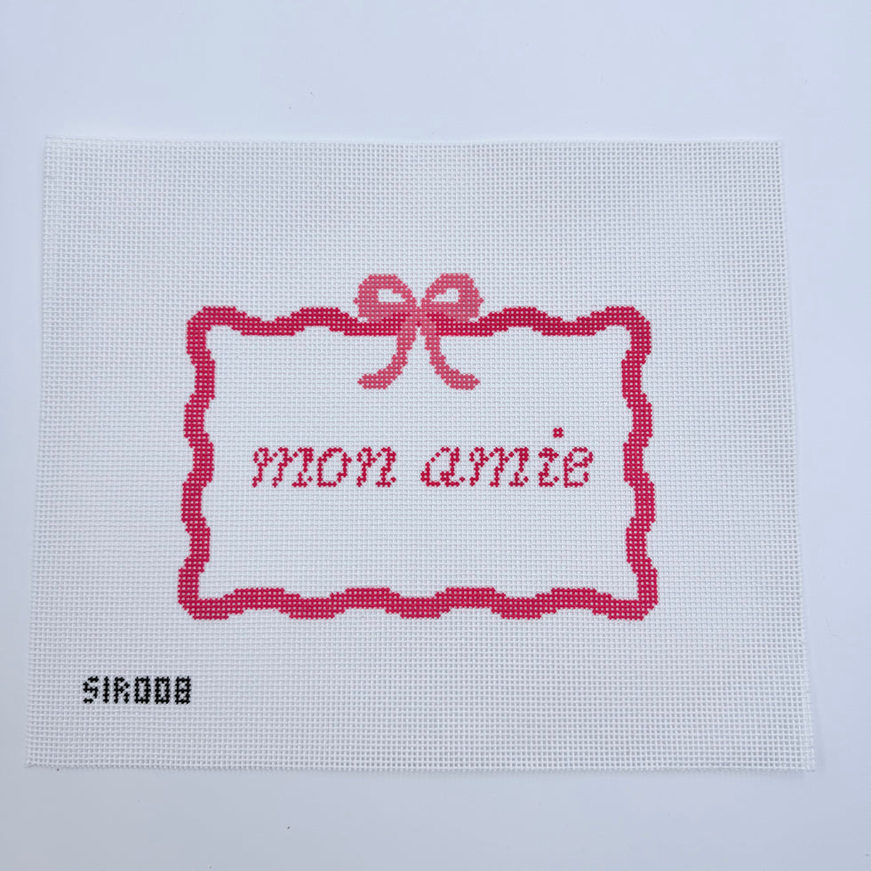 Mon Amie Pink Canvas