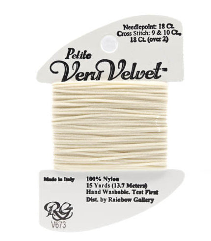 Petite Very Velvet - Cream V673