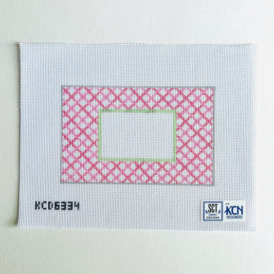 Pink Lattice Acrylic Purse Insert