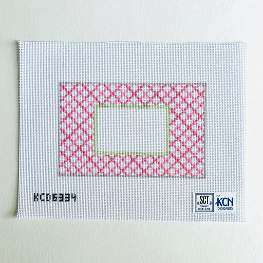 Pink Lattice Acrylic Purse Insert