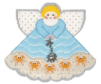 PP-996IZ Angel w/Charms: A Little Bit Crabby