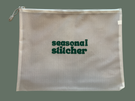 Seasonal Stitcher Project Bag by From Madison Ave.