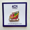 Sleigh Needle Minder by KCN Designers