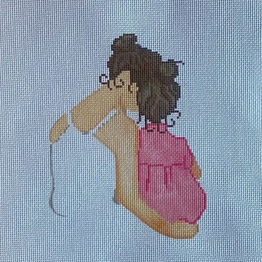 Mom with Daughter by Froopy Designs