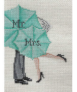 Mr. & Mrs. Umbrellas by Alice Peterson