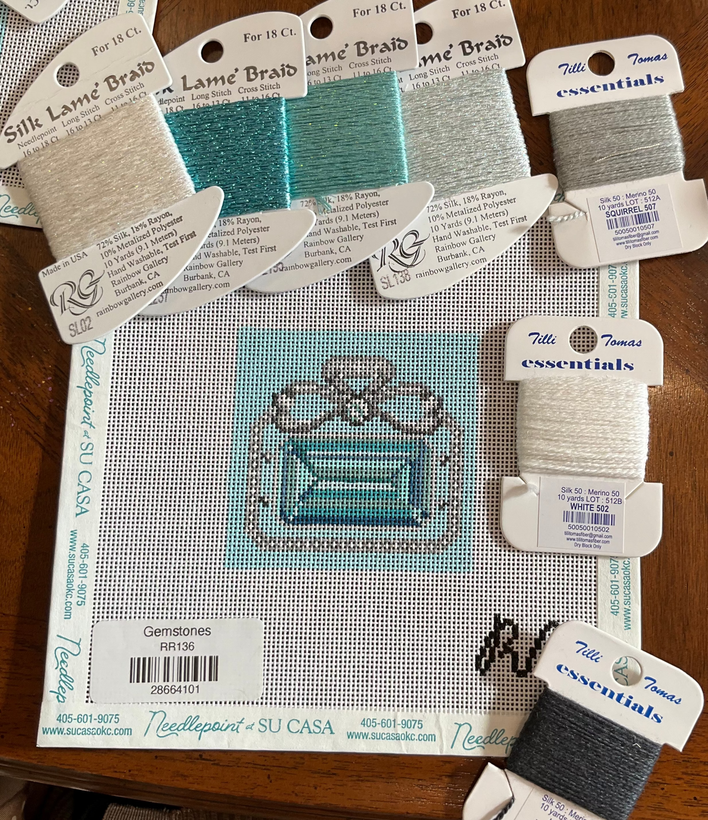 Aquamarine by Rachel Barri Kitted