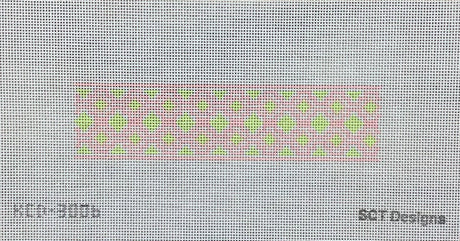 Pink & Green Key Fob by KCN Designers