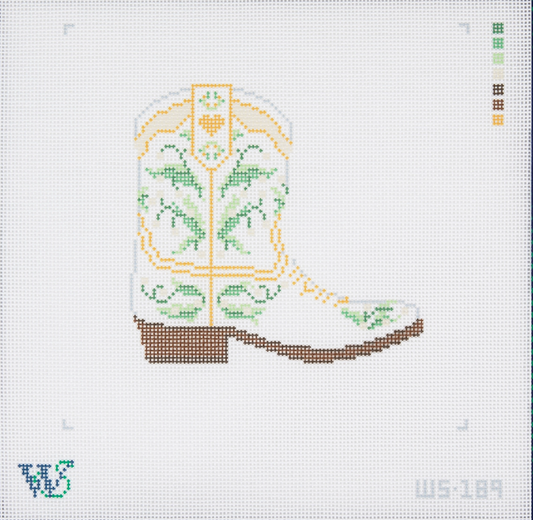 Bride Cowboy Boot by Wipstitch