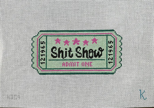 Shit Show Ticket by The Collection
