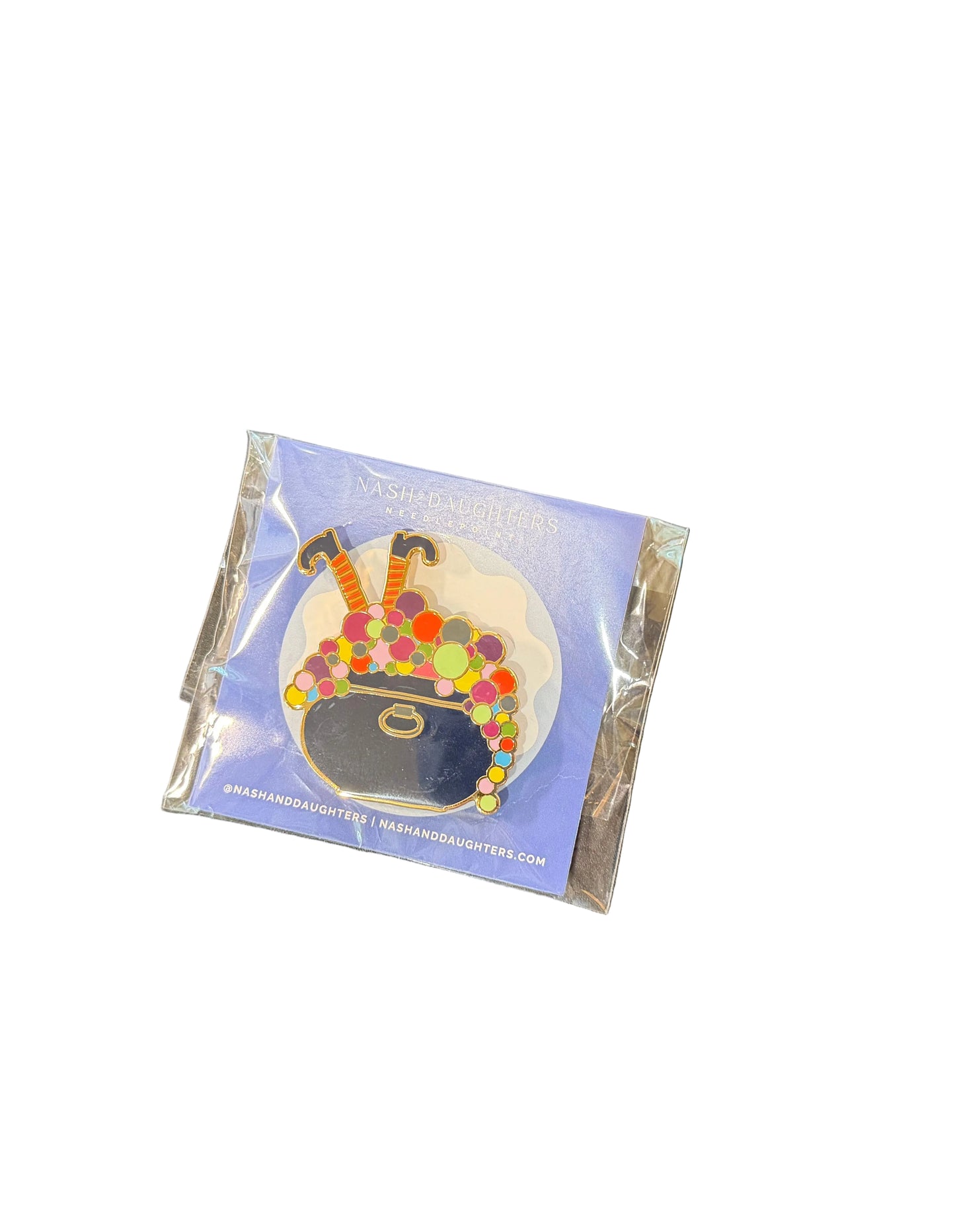 Cauldron Needle Minder by Nash & Daughters Needlepoint