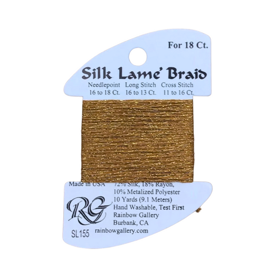 Silk Lame' Braid - Harvest Gold SL155