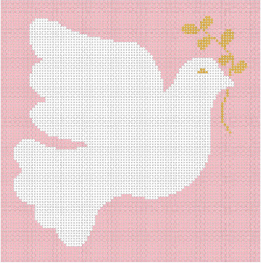 Dove w/ Olive Branch Pink by The Collection Designs