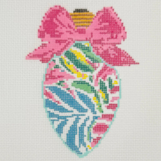 Bow Bulb Leaf by Blue Waters Needlepoint