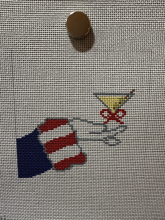 Uncle Sam Sip - Dirty Martini