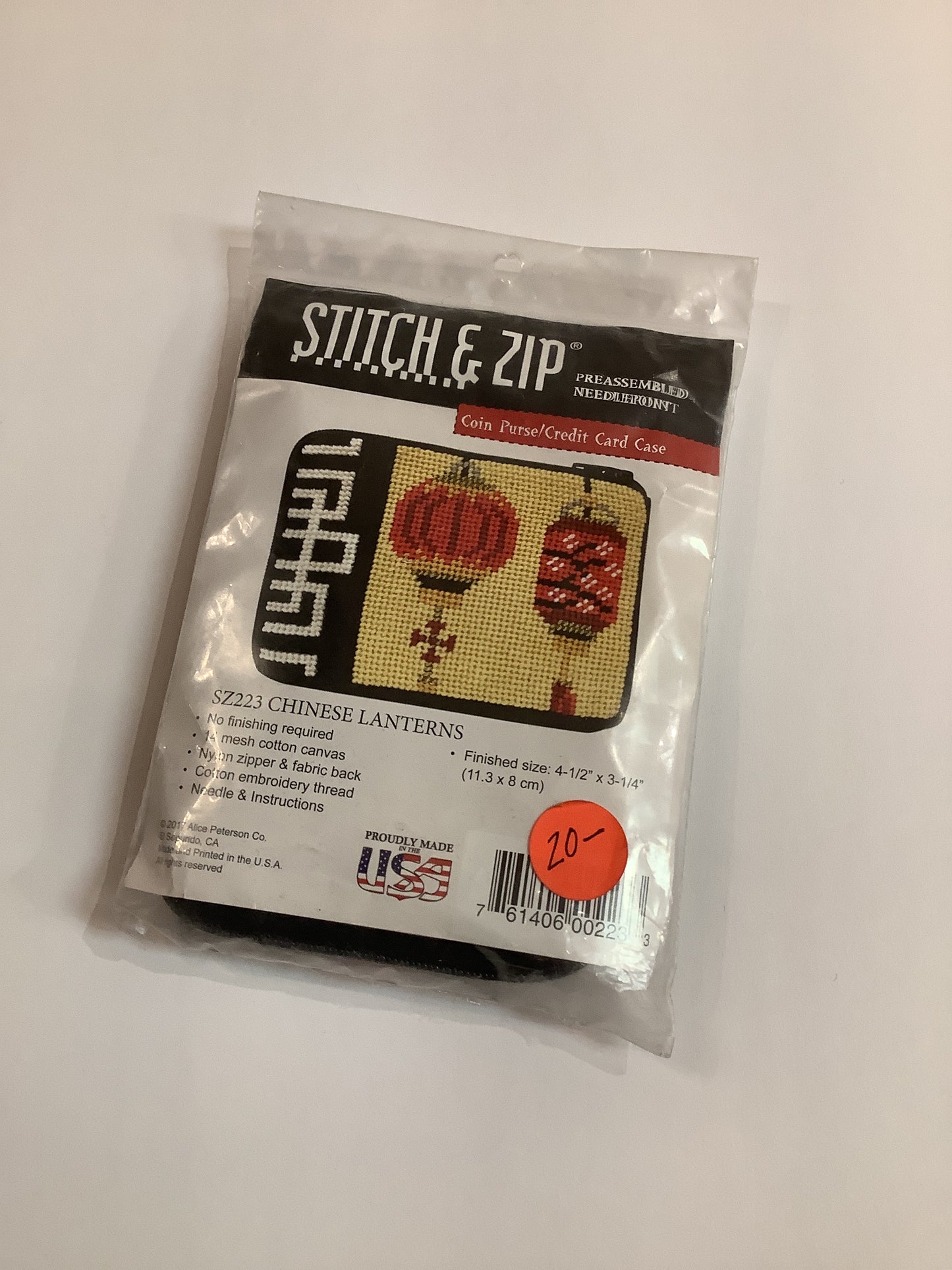 Stitch & Zip- Chinese Lanterns