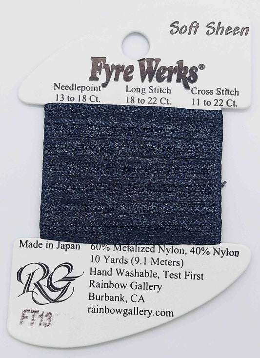FT13 - Charcoal - Fyre Werks Soft Sheen