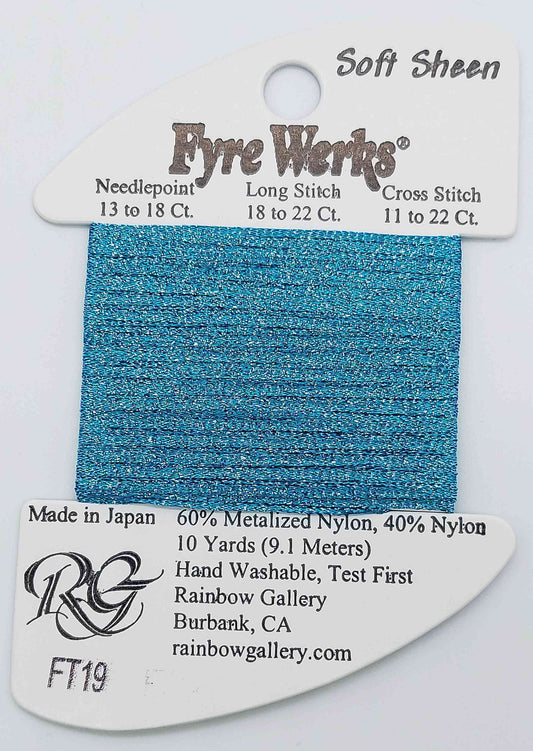 FT19 - Aqua - Fyre Werks Soft Sheen