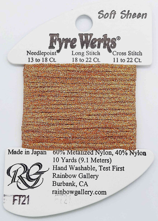 FT21-Lite Copper - Fyre Werks Soft Sheen