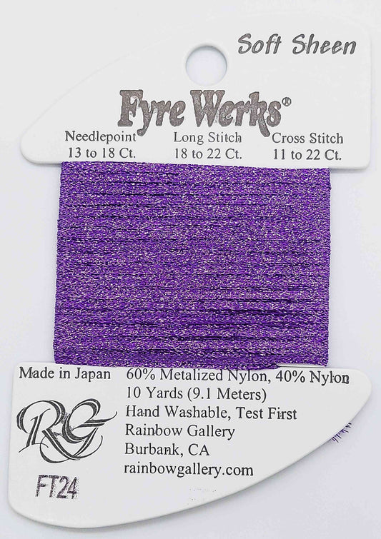 FT24 - Purple - Fyre Werks Soft Sheen