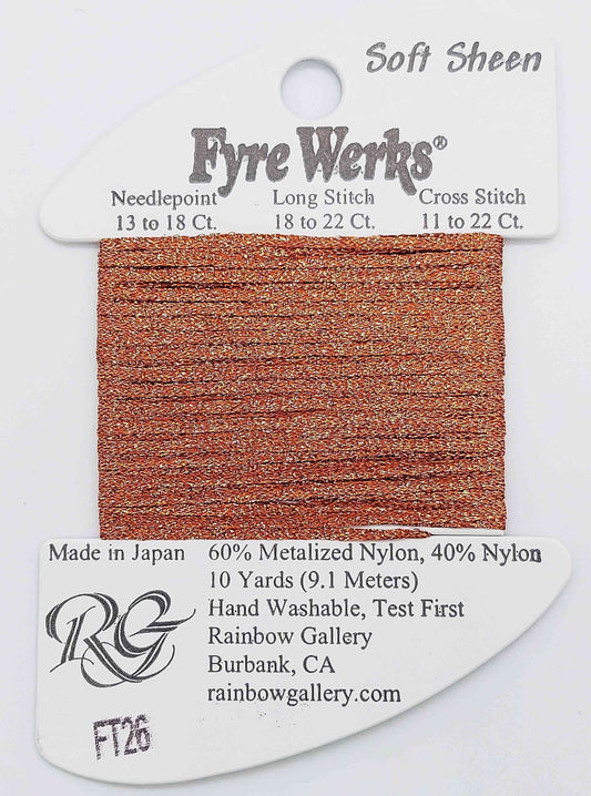 FT26 - Bronze - Fyre Werks Soft Sheen