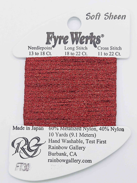 Fyre Werks Soft Sheen FT30-Red