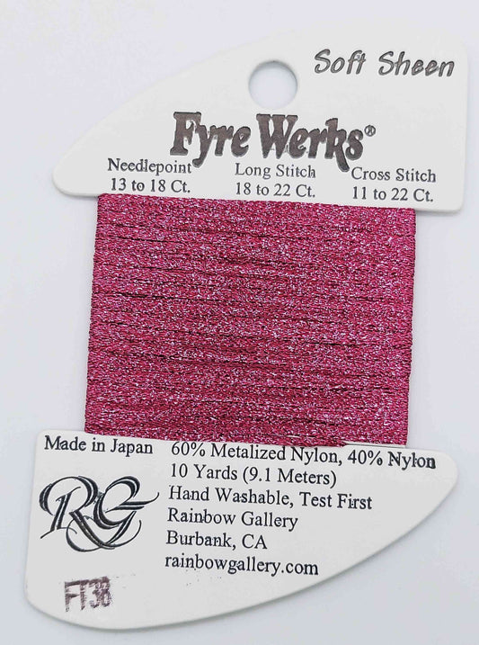 FT38 - Dark Red - Fyre Werks Soft Sheen