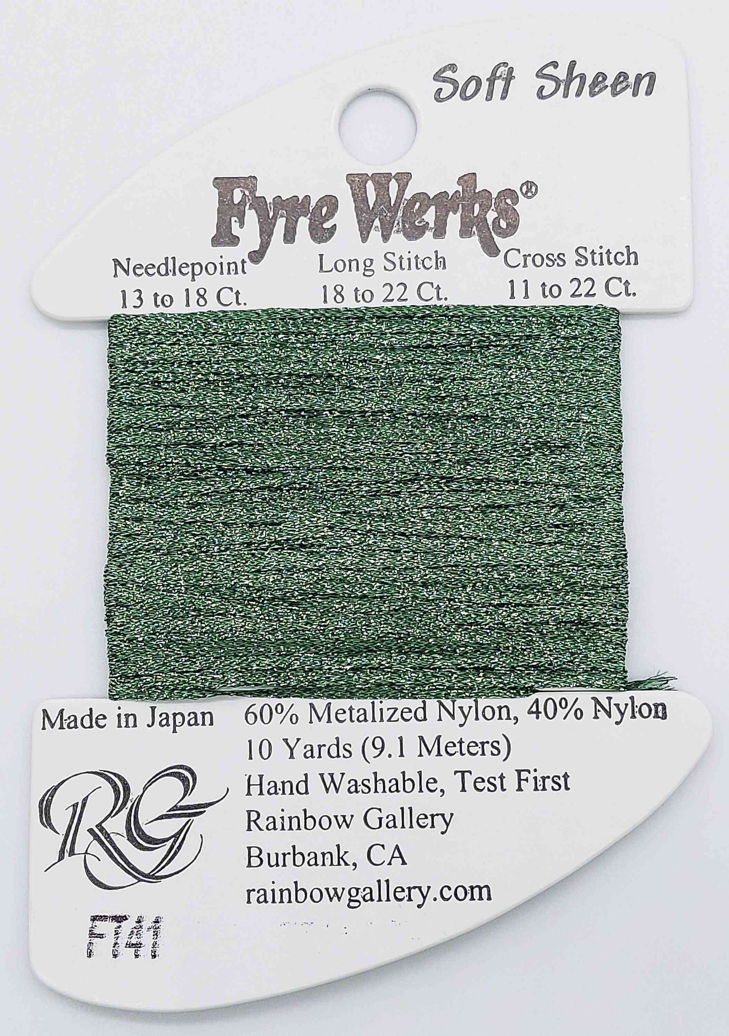 Fyre Werks Soft Sheen FT41 Pistachio