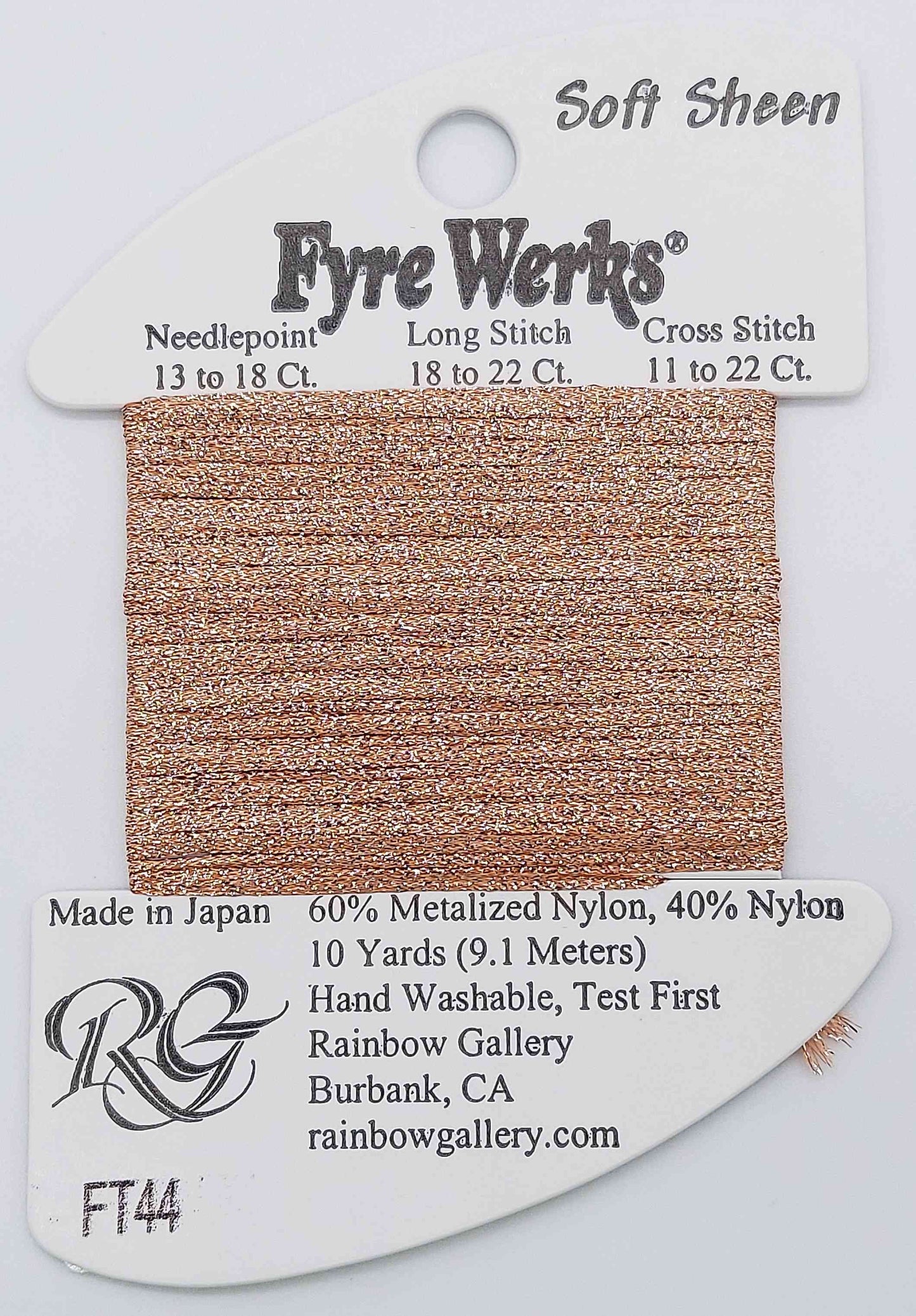 Fyre Werks Soft Sheen FT44 New Copper