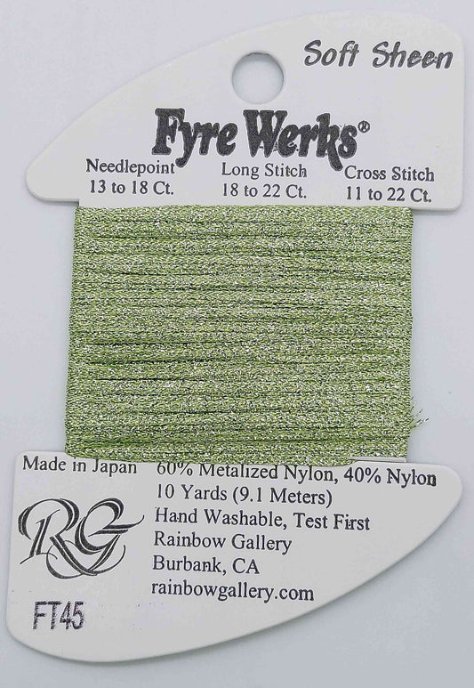 FT45 - Lite Avocado - Fyre Werks Soft Sheen