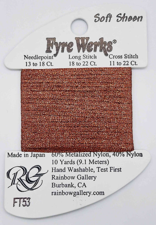 Fyre Werks Soft Sheen FT53-Espresso