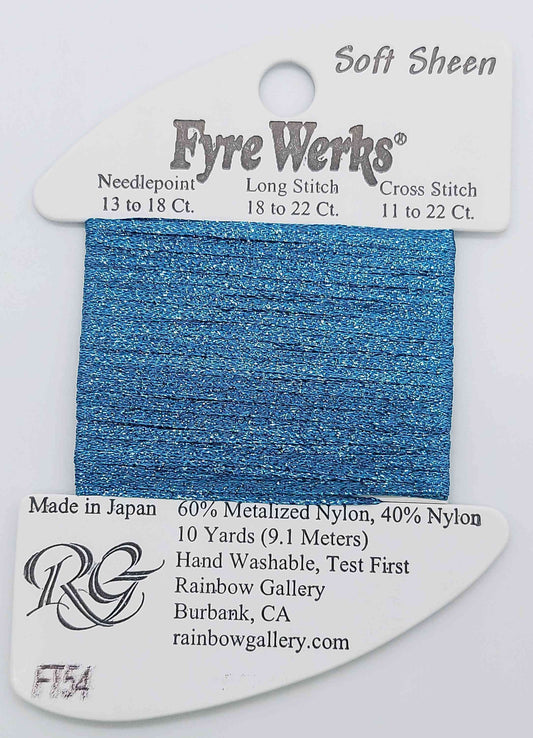 FT54 - Ocean Blue - Fyre Werks Soft Sheen