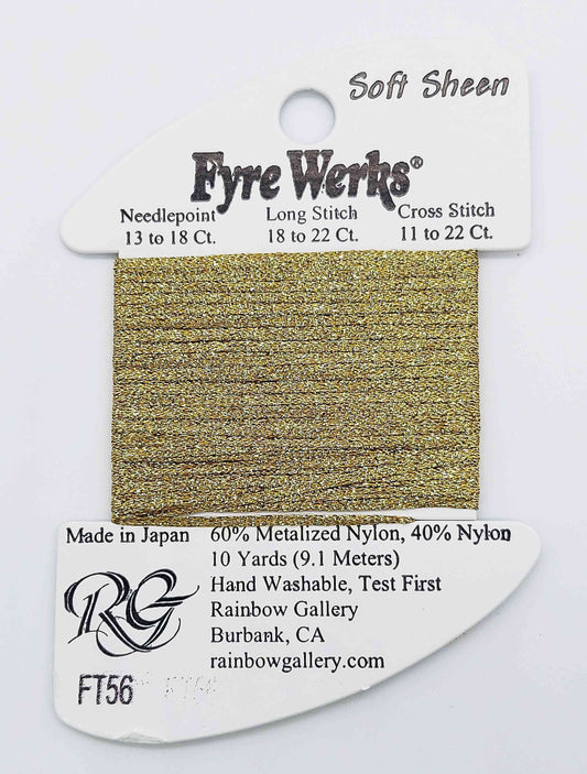 FT56 - Vintage Gold - Fyre Werks Soft Sheen