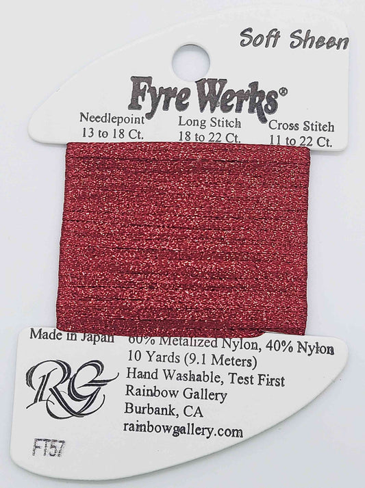 FT57 - Merlot - Fyre Werks Soft Sheen