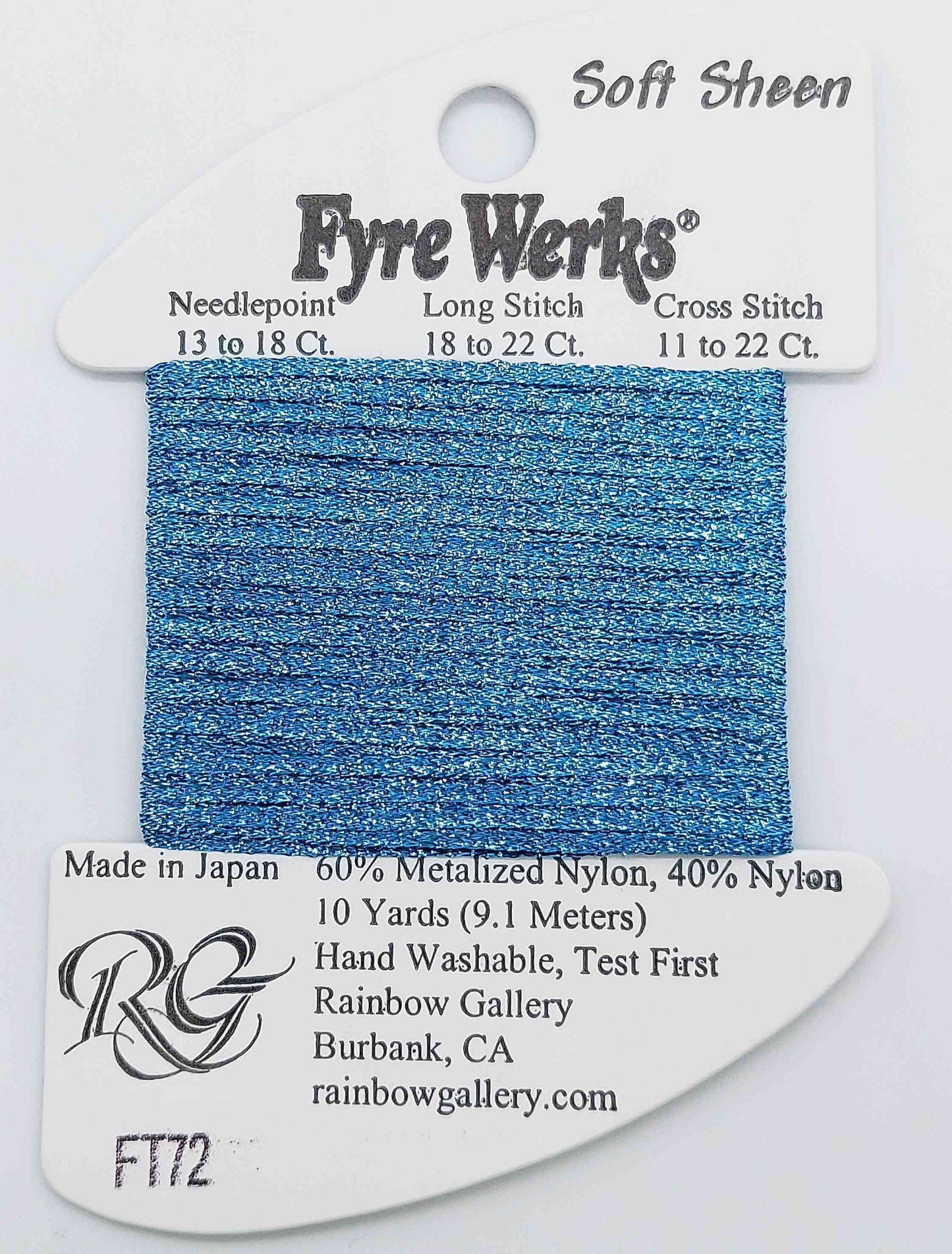Fyre Werks Soft Sheen FT72 Azure Seas