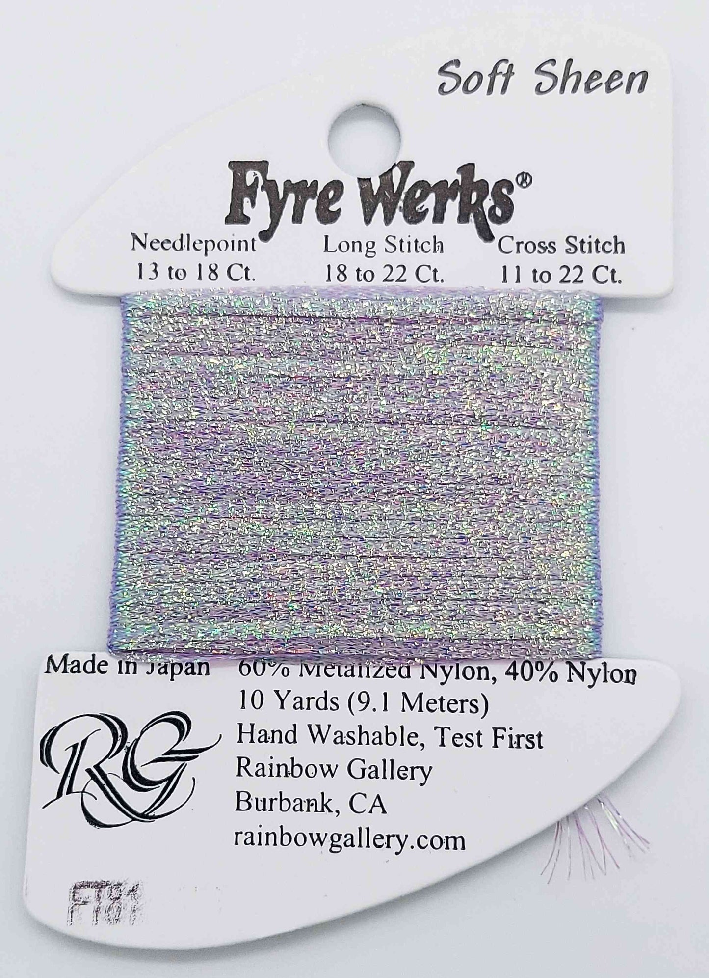Fyre Werks Soft Sheen FT81 Lilac Pearl
