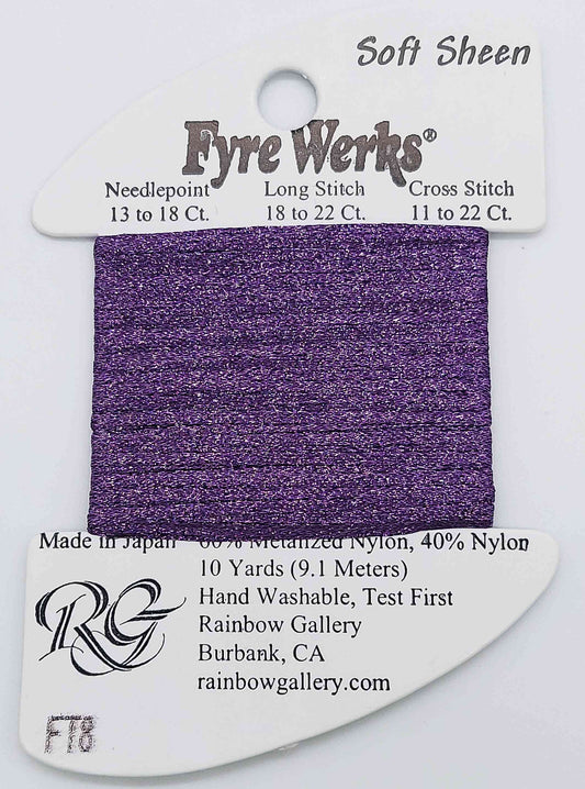 FT08 - Dark Violet - Fyre Werks Soft Sheen