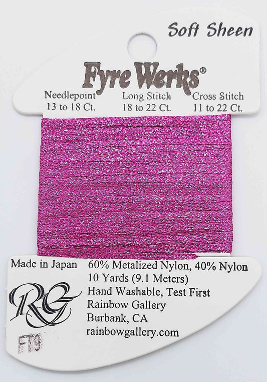 Fyre Werks Soft Sheen FT9-Rose