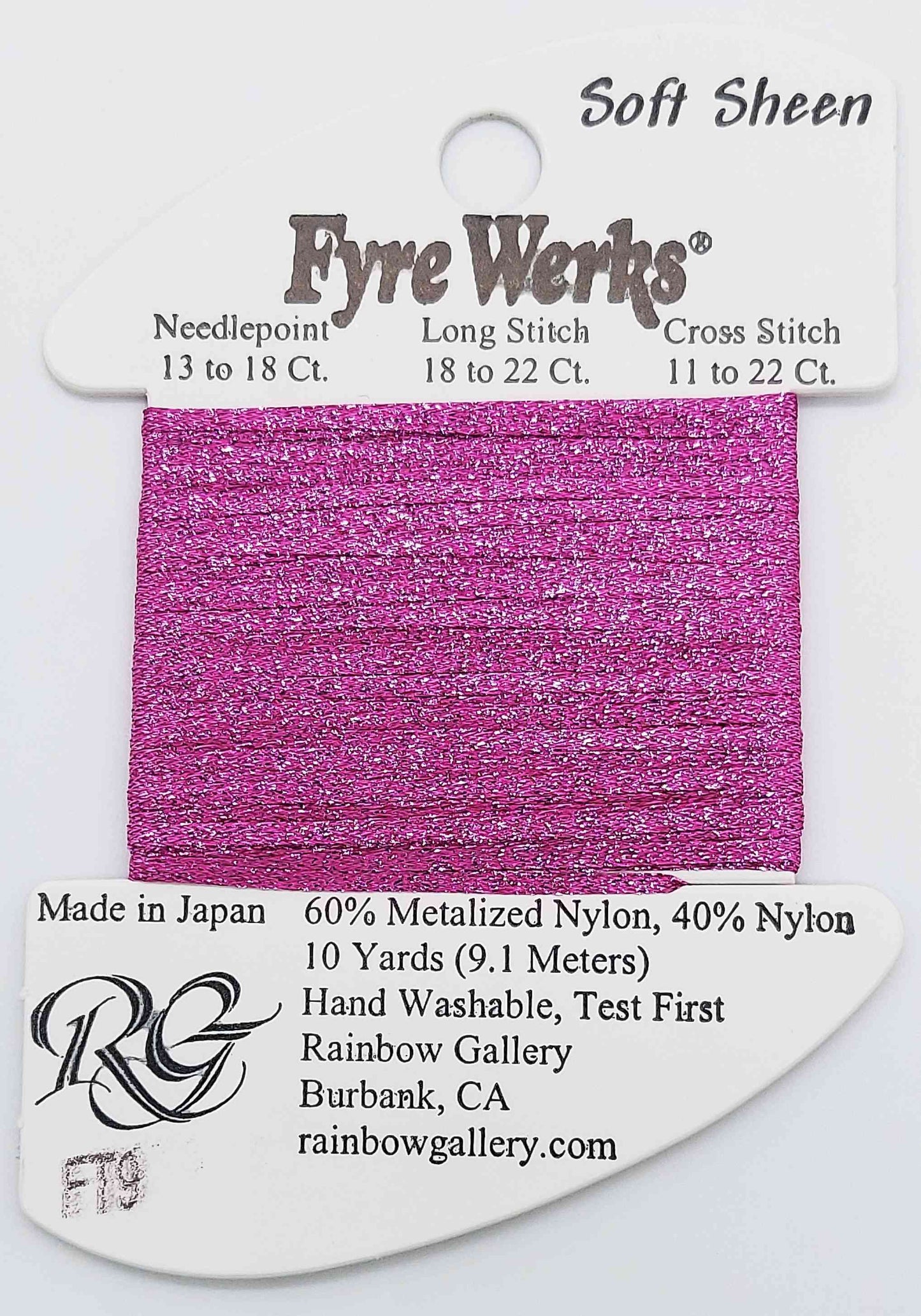 FT09-Rose - Fyre Werks Soft Sheen
