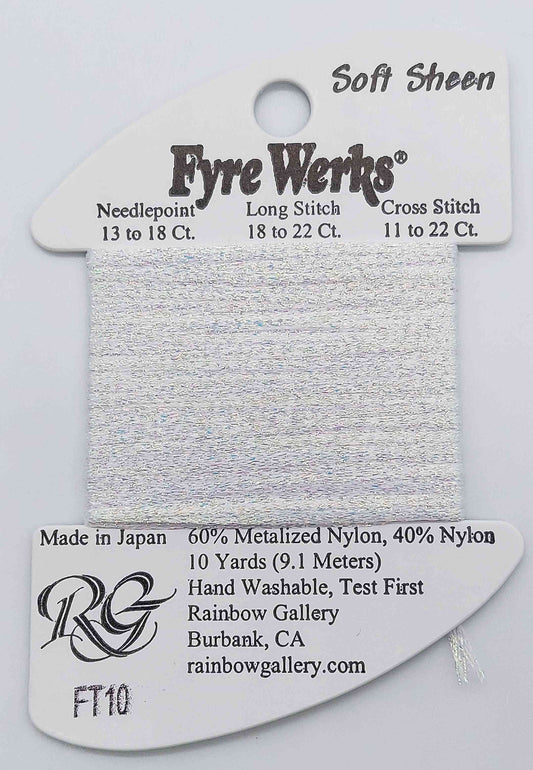 FT10 - White Pearl - Fyre Werks Soft Sheen