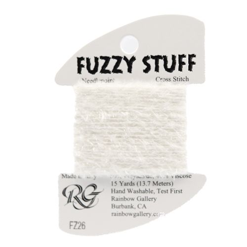 Fuzzy Stuff- Antique White FZ26