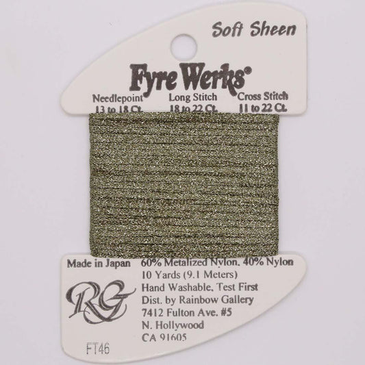 FT46 - Avocado - Fyre Werks Soft Sheen