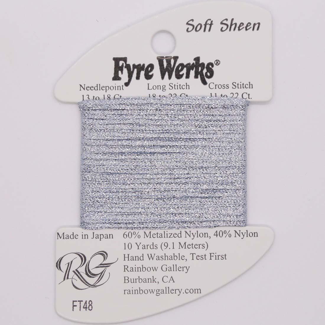 FT48 - Silver Frost - Fyre Werks Soft Sheen